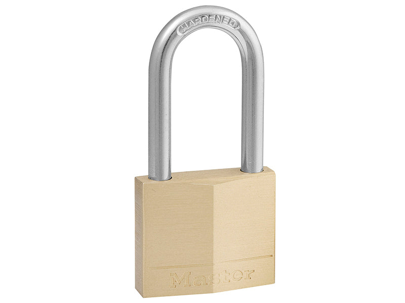 MasterLock 140EURDLF Solid Brass 40mm Padlock 4-Pin - 38mm Shackle