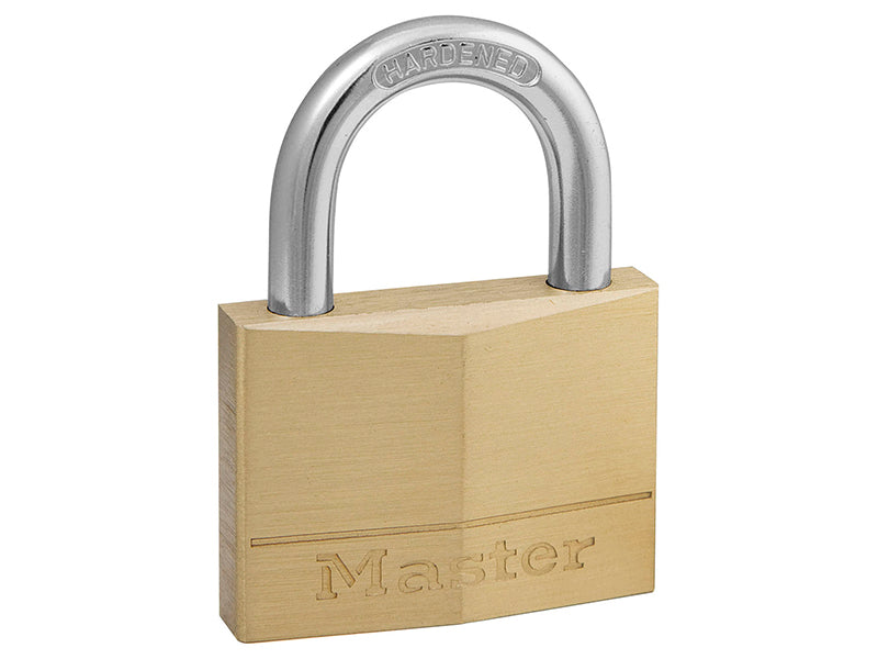 MasterLock 150EURD Solid Brass 50mm Padlock 5-Pin