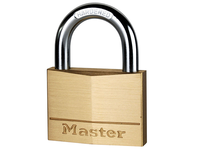 MasterLock 160EURD Solid Brass 60mm Padlock 5-Pin