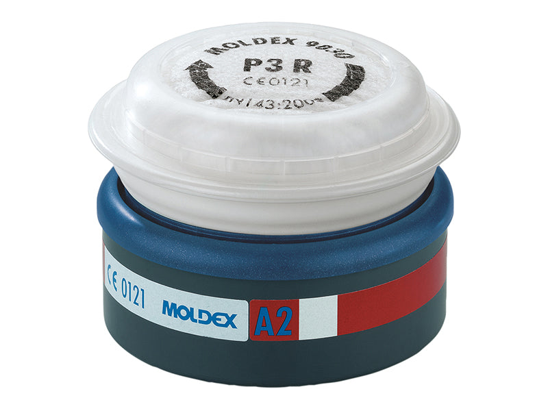 Moldex 923012 EasyLock� A2P3 R Pre-assembled Filter (Wrap of 2)