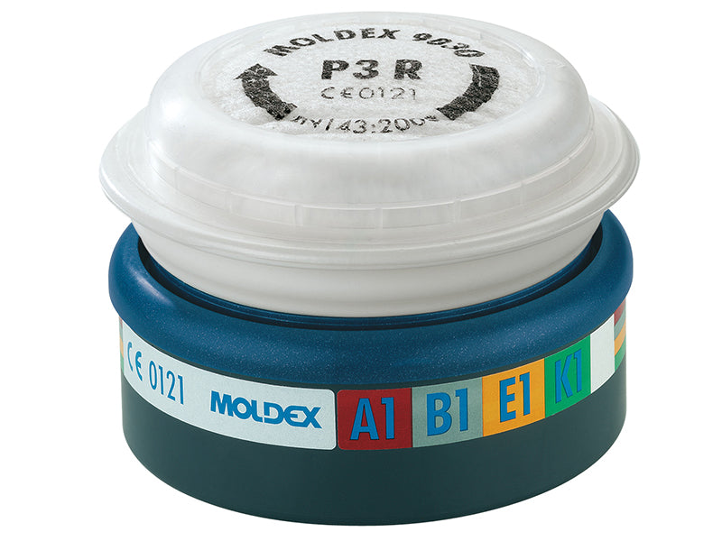 Moldex 9430 EasyLock� ABEK1P3 R D Pre-assembled Filter (Wrap of 2)