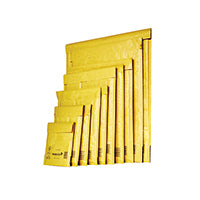 Mail Lite Postal Bag Ast Gold Pk50