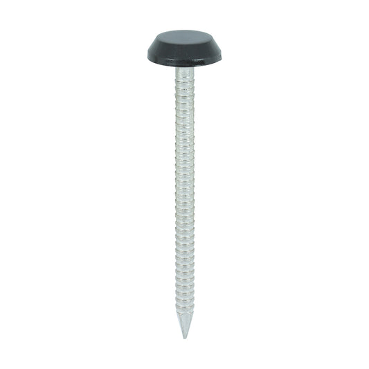 TIMCO Polymer Headed Nails A4 Stainless Steel Black - 50mm & 65mm