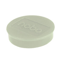 Nobo Whiteboard Magnets 38 Wht Pk10