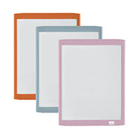 Nobo Magnetic WB Colrd Frm 216x280mm