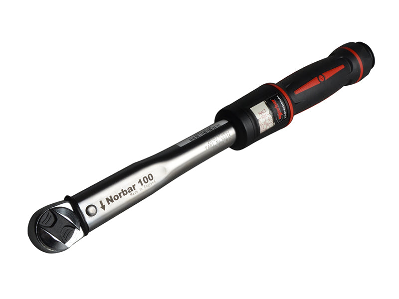 Norbar 15015 Pro 100 Adjustable Reversible Automotive Torque Wrench 1/2in Drive 20-100Nm