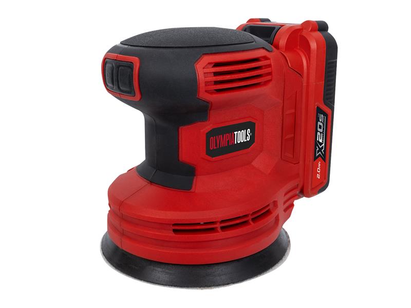 OlympiaPowerTools 09-960 X20S™ Random Orbital Sander 20V 1 x 2.0Ah Li-ion