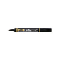 Pentel N850 Bullet Marker Black Pk12