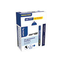 Pilot Marker 400 Bonus Pack Blu Pk20