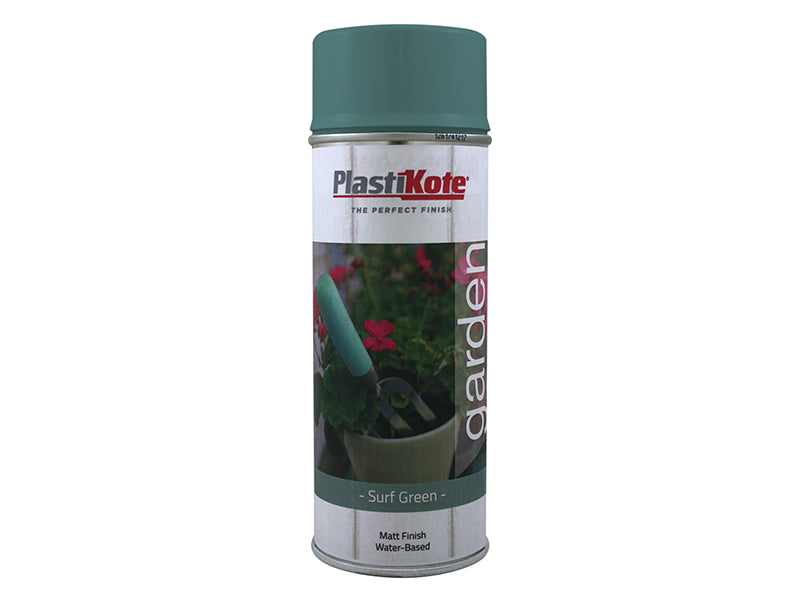 PlastiKote 440.0027201.076 Garden Colours Spray Paint Surf Green 400ml