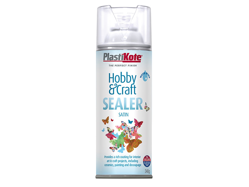 PlastiKote 440.0414002.076 Hobby & Craft Sealer Spray Clear Satin 400ml
