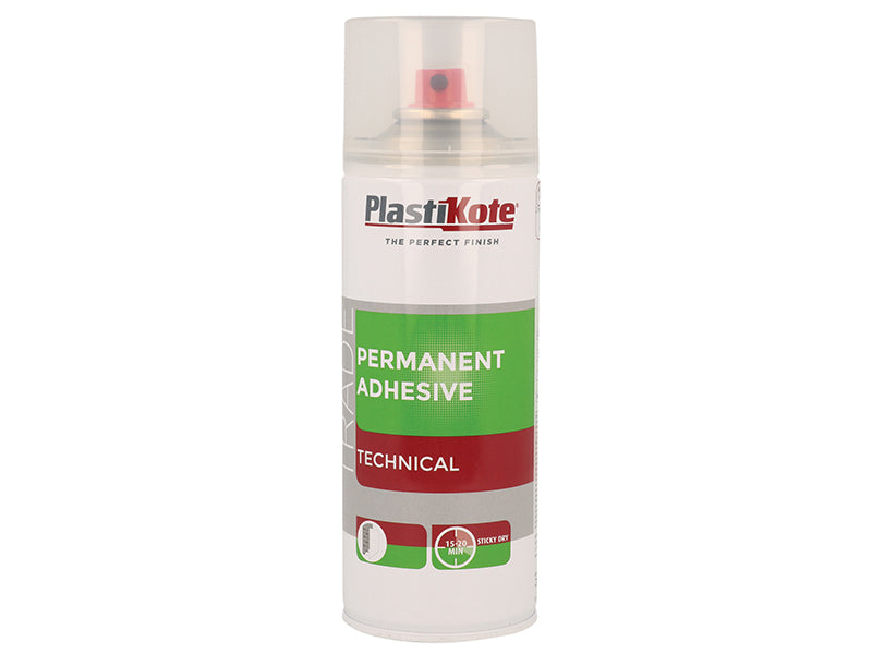 PlastiKote 440.0071029.076 Trade Permanent Spray Adhesive 400ml