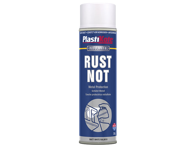 PlastiKote 440.0000782.077 Rust Not Spray Matt White 500ml