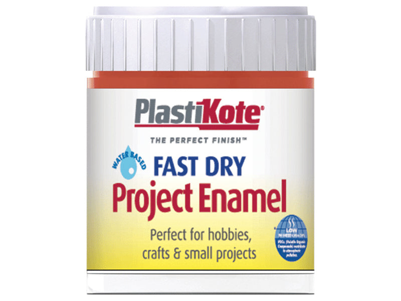 PlastiKote 440.0000013.067 Fast Dry Enamel Paint B13 Bottle Insignia Red 59ml