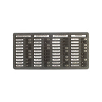 Indesign 40 Name In/Out Board Grey