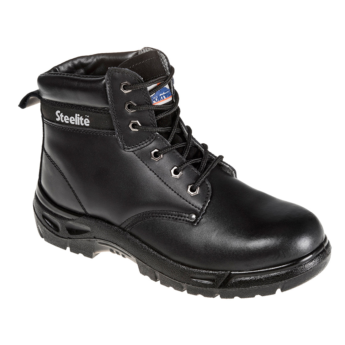 PORTWEST SIZE 6 / 39 FW03 Black Steelite Boot S3 Steel toe safety boot rigger