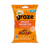 Graze BarbeQ Crunch Bag 52g Pk18