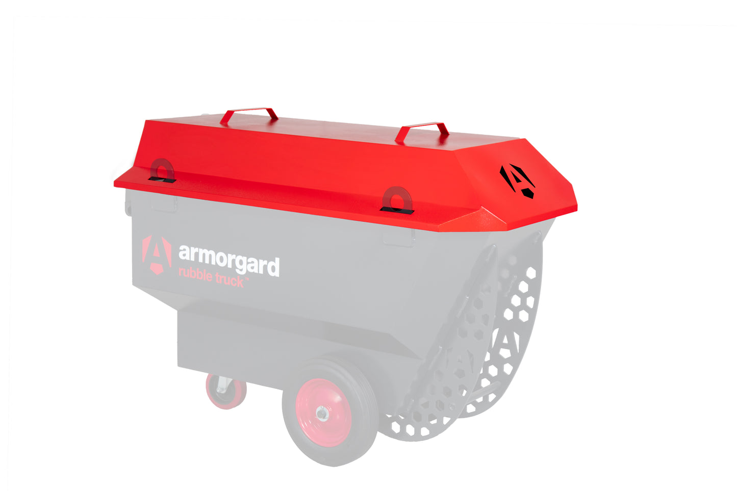 Armorgard - Rubble Truck, heavy-duty multi-purpose material and waste truck 760x1460x855 OPTIONAL LID