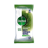 Dettol Bio TruClean Wipes x80 Pear
