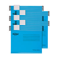 Rexel Classic Blue Susp Files Pk25