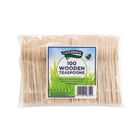 Caterpack Env Wooden Teaspoons P100