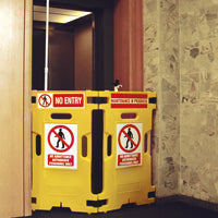 Elevator Guard Set Of 2 Ylw 309856