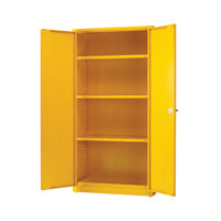 Hazardous Stor Cab 72x36x18in Ylw