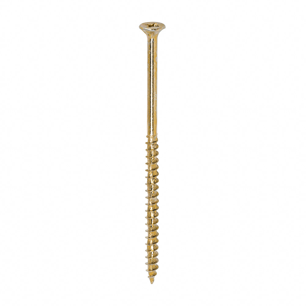 TIMCO Velocity Premium Multi-Use Countersunk Gold Woodscrews - 5.0 x 100 Tub OF 300 - 50100VYTUB