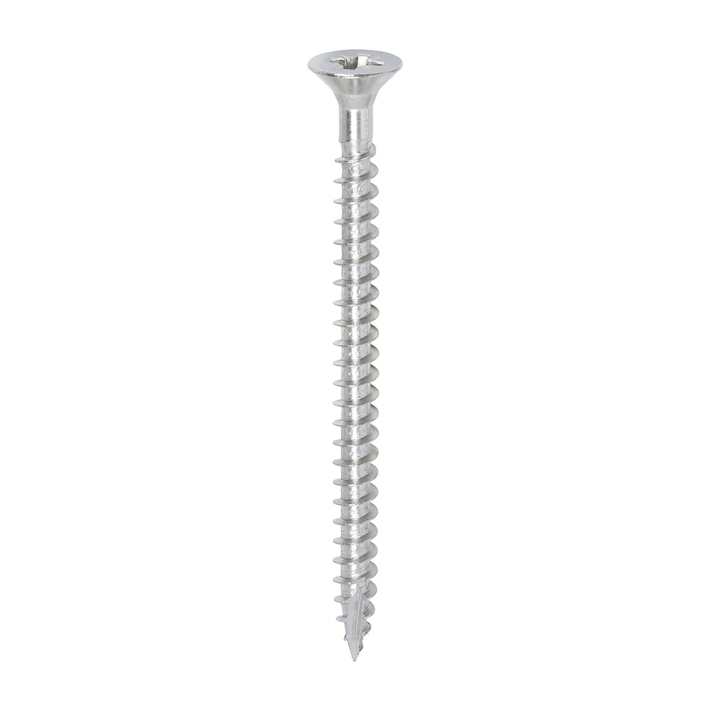 TIMCO Classic Multi-Purpose Countersunk A2 Stainless Steel Woodcrews - 6.0 x 80 Box OF 200 - 60080CLASS