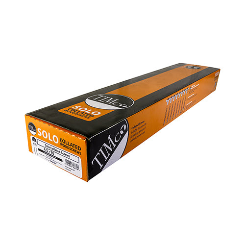 TIMCO Collated Solo Countersunk Gold Woodscrews - 4.5 x 70 Box OF 500 - 70SCOLY