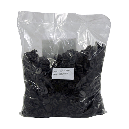TIMCO Hex Head Cover Caps Black - 19mm Bag OF 1000 - 1900E53CAP