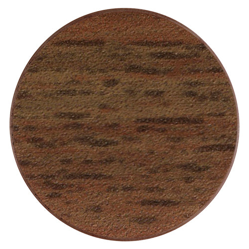 TIMCO Self-Adhesive Screw Cover Caps Dijon Walnut - 13mm Pack OF 112 - COVERDW13