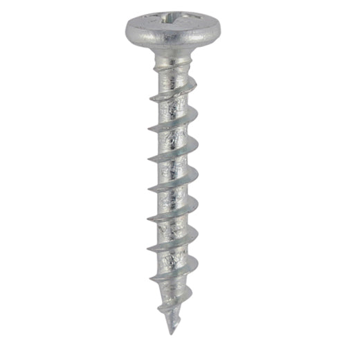TIMCO Window Fabrication Screws Friction Stay Shallow Pan Countersunk PH Single Thread Gimlet Tip Stainless Steel - 4.3 x 20 Box OF 1000 - 211SS
