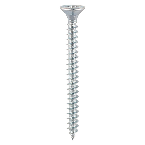 TIMCO Solo Countersunk Silver Woodscrews - 4.5 x 35 Box OF 200 - 45035SOLOZ