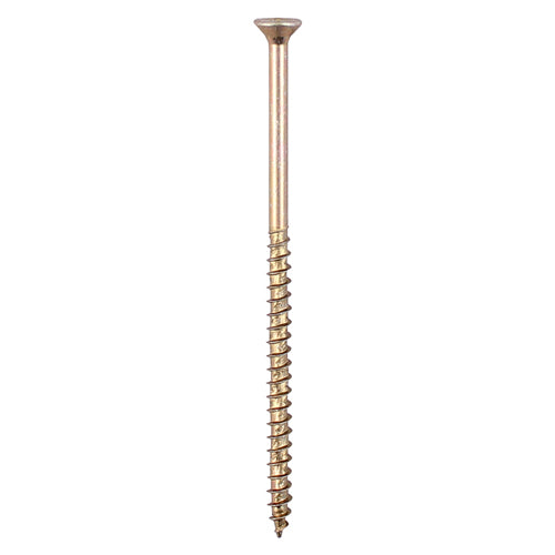 TIMCO Velocity Premium Multi-Use Countersunk Gold Woodscrews - 6.0 x 120 Box OF 100 - 60120VY