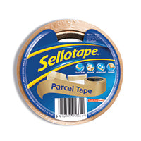 Sellotape Parcel Tape Brown Pack 8