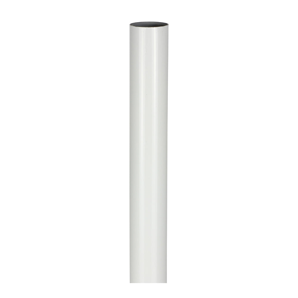 MOQ = 10 TIMCO Wardrobe Rail Round White - 25 x 1219 | Pack of 1