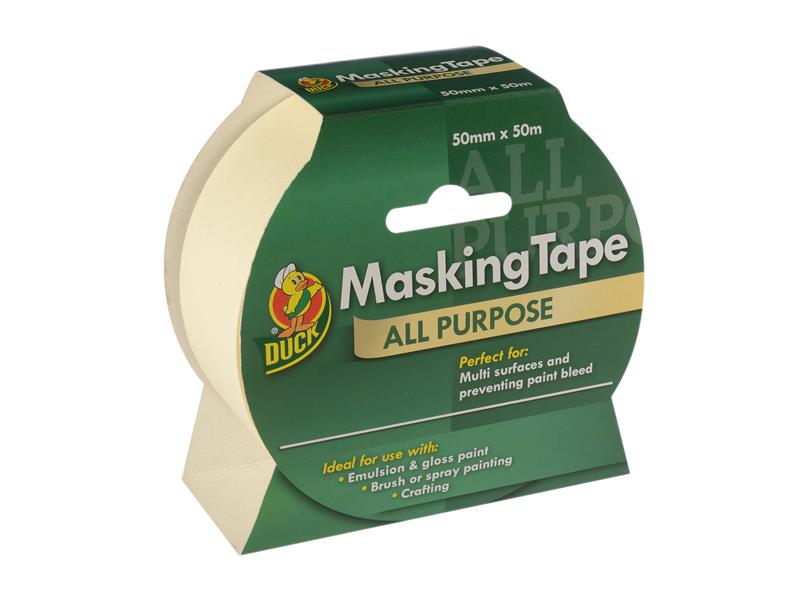 Shurtape 260196 Duck Tape� All-Purpose Masking Tape 50mm x 50m