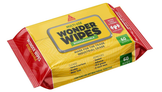 Sika - Biodegradable - Wonder Wipes - Multi-Use Cleaning Wipes - 60 Pack