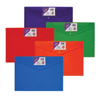 Snopake Polyfile ID Rainbow A4 Pk5