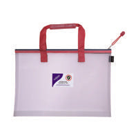 Snopake EVA Zippa Bag 480x350mm Red