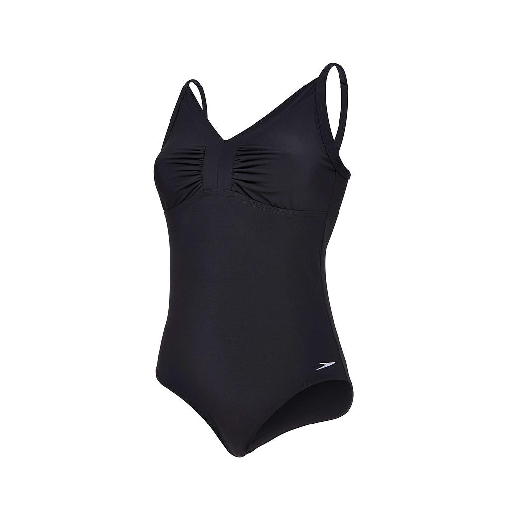 Speedo Watergem 1 Piece Swimsuit - 40" - Black