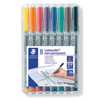 Staedtler Lumocolor Fine Asst Pk8
