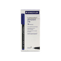 Staedtler Lumocolr OHP Pens Blu Pk10