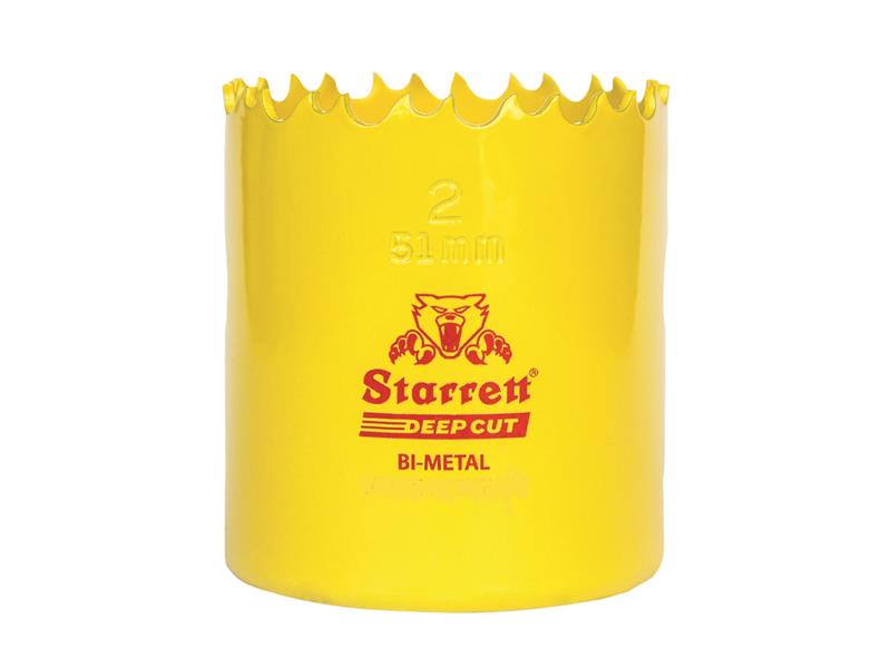 Starrett BF6260 DCH168M Deep Cut Bi-Metal Holesaw 168mm