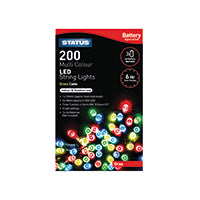 Graz 200 LED String Lights Mcol