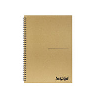 Silvine Luxpad Recyc HB N/bk A4 160p