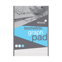 Silvine Graph Pad 5mm Iso 50shts A4