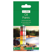 Work of Art Oil Paint Tubes Pk12