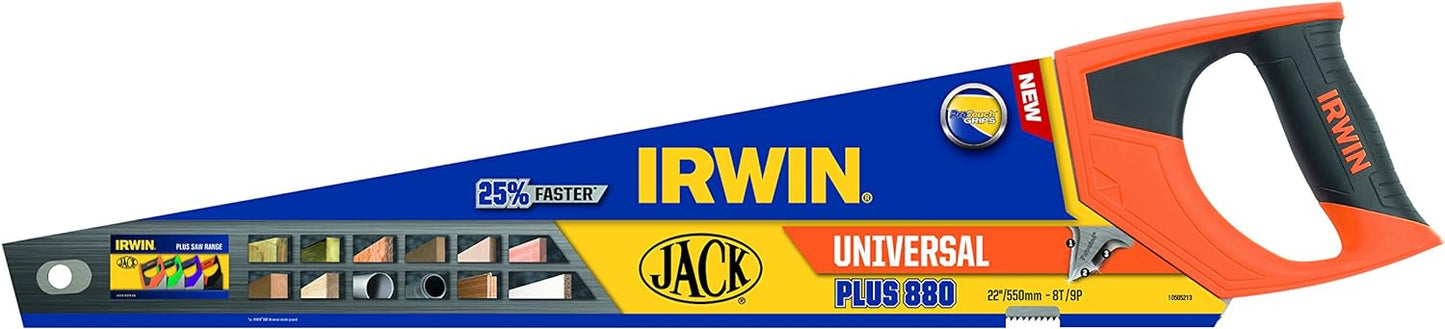 PACK OF 10 Irwin 10505213 880 UN Universal Panel Saw 550mm (22in) 8 TPI